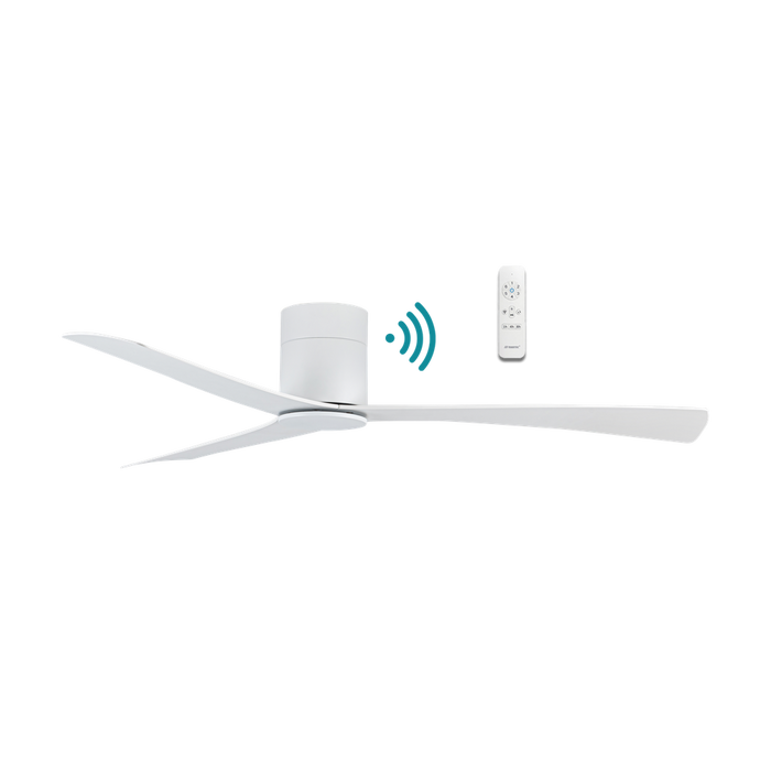 Martec Metro DC 52″ Smart Ceiling Fan With WIFI Remote Control - Matt White