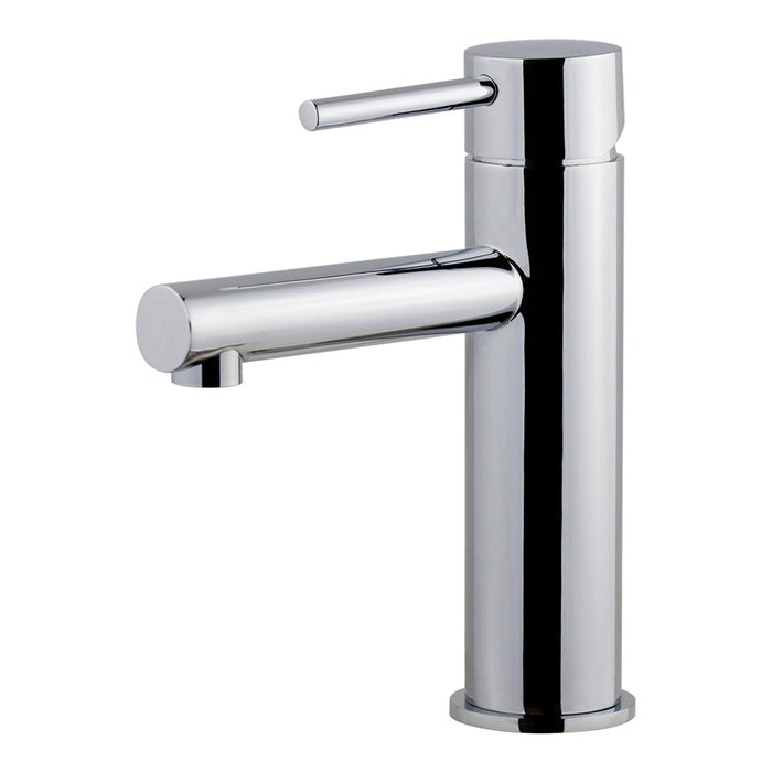 Mixx Anise Basin Mixer Straight Spout - Chrome-Blue Leaf Bathware &amp; Tiles