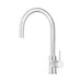 Mixx Anise Eco Pull Out Sink Mixer - Chrome-Blue Leaf Bathware &amp; Tiles
