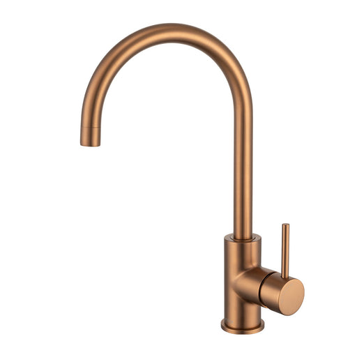Mixx Anise Eco Sink Mixer - Brushed Bronze-Blue Leaf Bathware &amp; Tiles