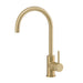 Mixx Anise Eco Sink Mixer - Brushed Gold-Blue Leaf Bathware &amp; Tiles