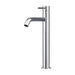 Mixx Anise Eco Tower Vessel Mixer Curved Spout - Chrome-Blue Leaf Bathware &amp; Tiles