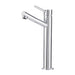 Mixx Anise Eco Tower Vessel Mixer Upswept Spout - Chrome-Blue Leaf Bathware &amp; Tiles