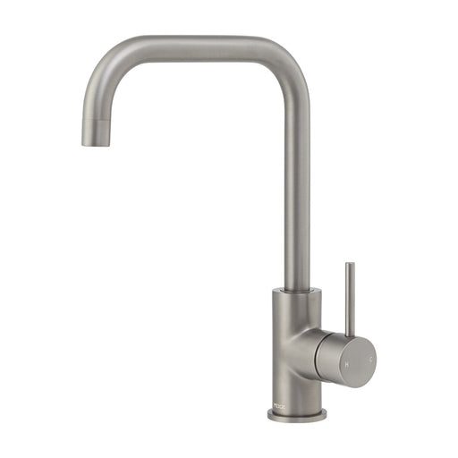 Mixx Anise Gooseneck Sink Mixer - Gun Metal-Blue Leaf Bathware &amp; Tiles
