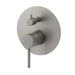 Mixx Anise Shower Diverter Mixer - Gun Metal-Blue Leaf Bathware &amp; Tiles