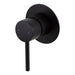 Mixx Anise Shower Mixer (80mm Backplate) - Matt Black-Blue Leaf Bathware &amp; Tiles