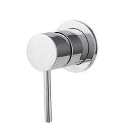 Mixx Anise Shower Mixer Trim Kit (60mm Backplate) - Chrome-Blue Leaf Bathware &amp; Tiles
