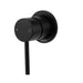 Mixx Anise Shower Mixer Trim Kit (60mm Backplate) - Matt Black-Blue Leaf Bathware &amp; Tiles