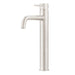 Mixx Anise Tower Vessel Mixer - Brushed Nickel-Blue Leaf Bathware &amp; Tiles