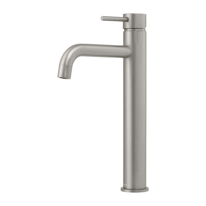 Mixx Anise Tower Vessel Mixer - Gun Metal-Blue Leaf Bathware &amp; Tiles