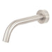 Mixx Anise Wall Basin Spout 180mm - Brushed Nickel-Blue Leaf Bathware &amp; Tiles