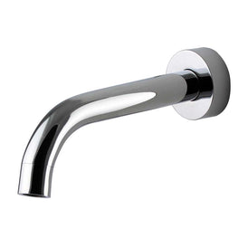 Mixx Anise Wall Basin Spout 180mm - Chrome-Blue Leaf Bathware &amp; Tiles