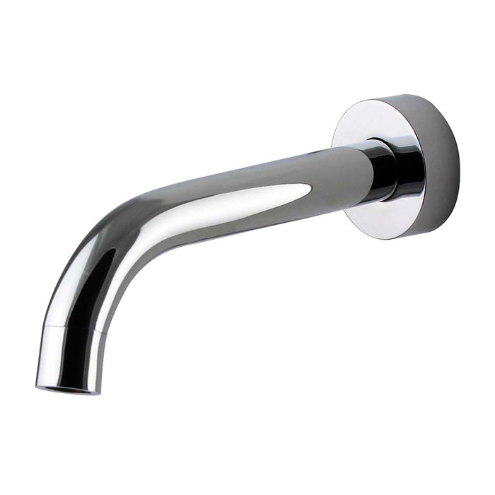 Mixx Anise Wall Basin Spout 180mm - Chrome-Blue Leaf Bathware &amp; Tiles