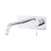 Mixx Anise Wall Plate Mixer With 210mm Spout - Chrome-Blue Leaf Bathware &amp; Tiles