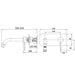 Mixx Anise Wall Plate Mixer With 210mm Spout Trim Kit - Chrome-Blue Leaf Bathware &amp; Tiles