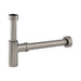 Mixx Brass Bottle Trap Round - Gun Metal-Blue Leaf Bathware &amp; Tiles