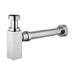 Mixx Brass Bottle Trap Square - Chrome-Blue Leaf Bathware &amp; Tiles