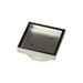 Mixx Brass Tile Grate Square 100mm - Brushed Nickel-Blue Leaf Bathware &amp; Tiles