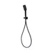 Mixx Chai 3 Spray Hand Shower Kit - Matt Black-Blue Leaf Bathware &amp; Tiles