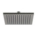 Mixx Chai ABS Shower Head 200mm - Gun Metal-Blue Leaf Bathware &amp; Tiles