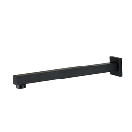 Mixx Chai Bath Spout 300mm - Matt Black-Blue Leaf Bathware &amp; Tiles