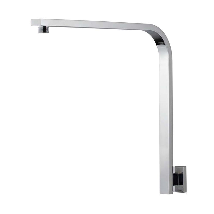 Mixx Chai High Rise Shower Arm - Chrome-Blue Leaf Bathware &amp; Tiles
