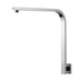 Mixx Chai High Rise Shower Arm - Chrome-Blue Leaf Bathware &amp; Tiles