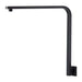 Mixx Chai High Rise Shower Arm - Matt Black-Blue Leaf Bathware &amp; Tiles