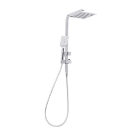 Mixx Chai Retro Twin Shower-Blue Leaf Bathware &amp; Tiles
