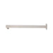 Mixx Chai Straight Shower Arm 380mm - Brushed Nickel-Blue Leaf Bathware &amp; Tiles