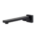 Mixx Chai Swivel Bath Spout - Matt Black-Blue Leaf Bathware &amp; Tiles
