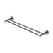 Mixx Chia Double Towel Rail 750mm - Chrome-Blue Leaf Bathware &amp; Tiles