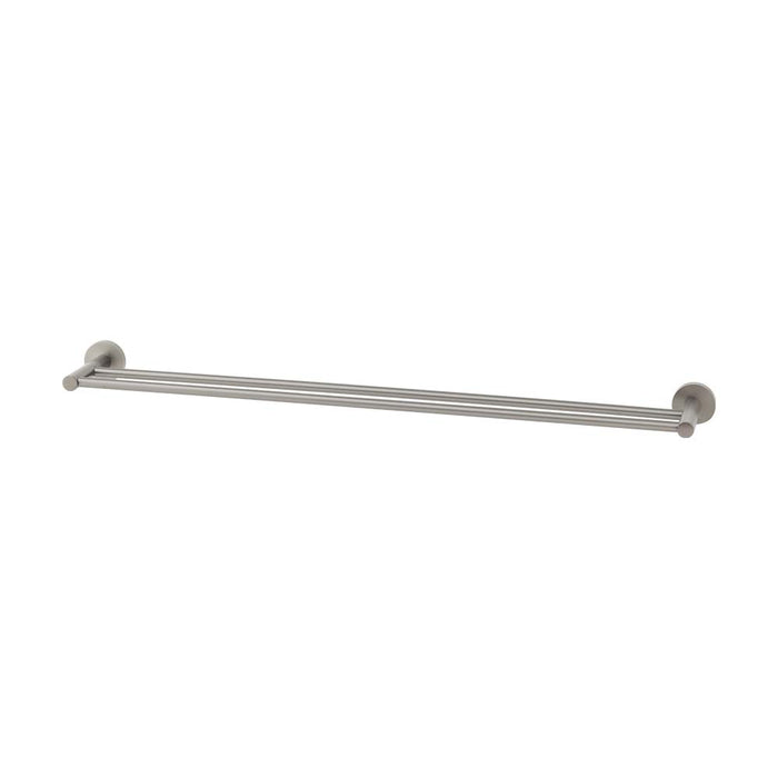 Mixx Chia Double Towel Rail 750mm - Gun Metal-Blue Leaf Bathware &amp; Tiles