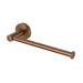 Mixx Chia Hand Towel / Spare Toilet Roll Holder - Brushed Bronze-Blue Leaf Bathware &amp; Tiles