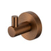 Mixx Chia Robe Hook - Brushed Bronze-Blue Leaf Bathware &amp; Tiles