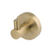 Mixx Chia Robe Hook - Brushed Gold-Blue Leaf Bathware &amp; Tiles