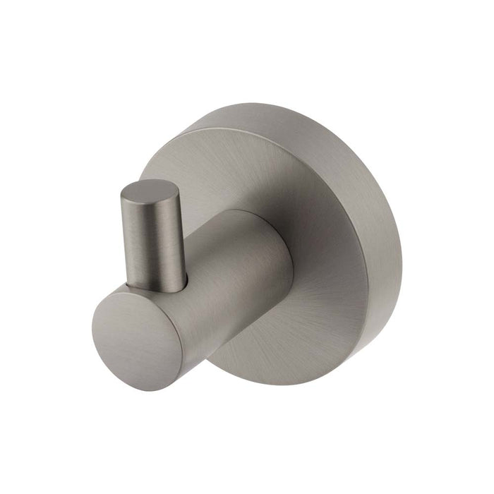 Mixx Chia Robe Hook - Gun Metal-Blue Leaf Bathware &amp; Tiles