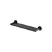 Mixx Chia Shower Shelf - Matt Black-Blue Leaf Bathware &amp; Tiles