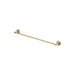 Mixx Chia Single Towel Rail 600mm - Brushed Gold-Blue Leaf Bathware &amp; Tiles
