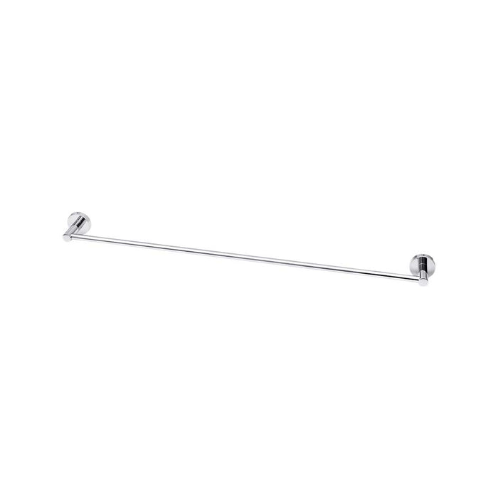Mixx Chia Single Towel Rail 750mm - Chrome-Blue Leaf Bathware &amp; Tiles