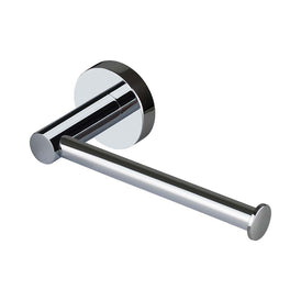 Mixx Chia Toilet Roll Holder - Chrome-Blue Leaf Bathware &amp; Tiles