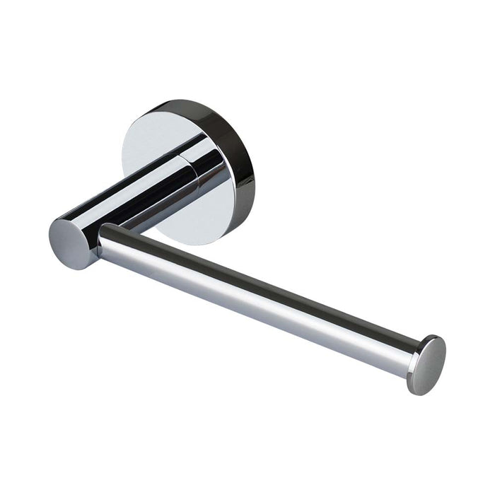 Mixx Chia Toilet Roll Holder - Chrome-Blue Leaf Bathware &amp; Tiles