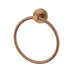 Mixx Chia Towel Ring - Brushed Bronze-Blue Leaf Bathware &amp; Tiles