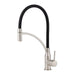 Mixx Clove Sink Mixer - Brushed Nickel-Blue Leaf Bathware &amp; Tiles