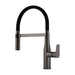 Mixx Coriander Sink Mixer - Gun Metal-Blue Leaf Bathware &amp; Tiles
