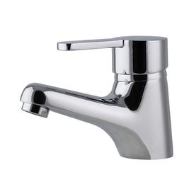 Mixx Magnolia Fixed Basin Mixer - Chrome-Blue Leaf Bathware &amp; Tiles