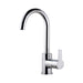 Mixx Magnolia Gooseneck Sink Mixer - Chrome-Blue Leaf Bathware &amp; Tiles