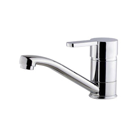 Mixx Magnolia Swivel Basin Mixer - Chrome-Blue Leaf Bathware &amp; Tiles