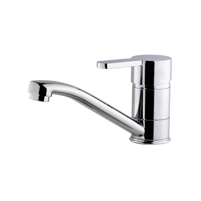 Mixx Magnolia Swivel Basin Mixer - Chrome-Blue Leaf Bathware &amp; Tiles