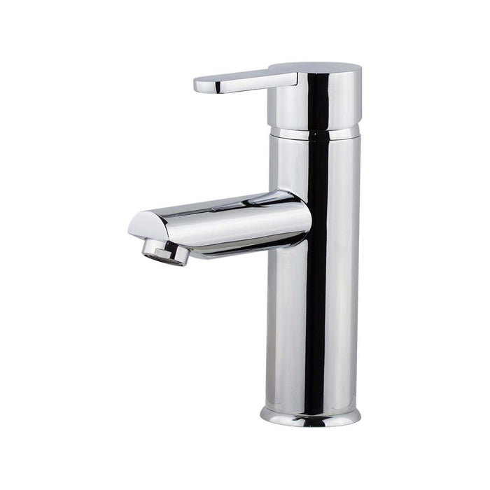 Mixx Magnolia Upright Basin Mixer - Chrome-Blue Leaf Bathware &amp; Tiles